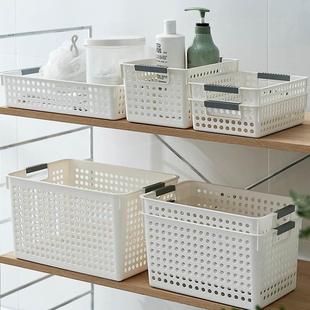-放晾衣服夹子的收纳盒放衣架的收纳盒 阳台储物镂空菜篮子卫生间