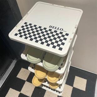 鞋架家用室内门口单列儿童入门窄小多层鞋柜小型收纳省空间简易