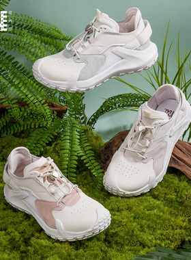 马内尔运动鞋休闲鞋女2024春季新款撞色厚底增高防滑百搭G42051