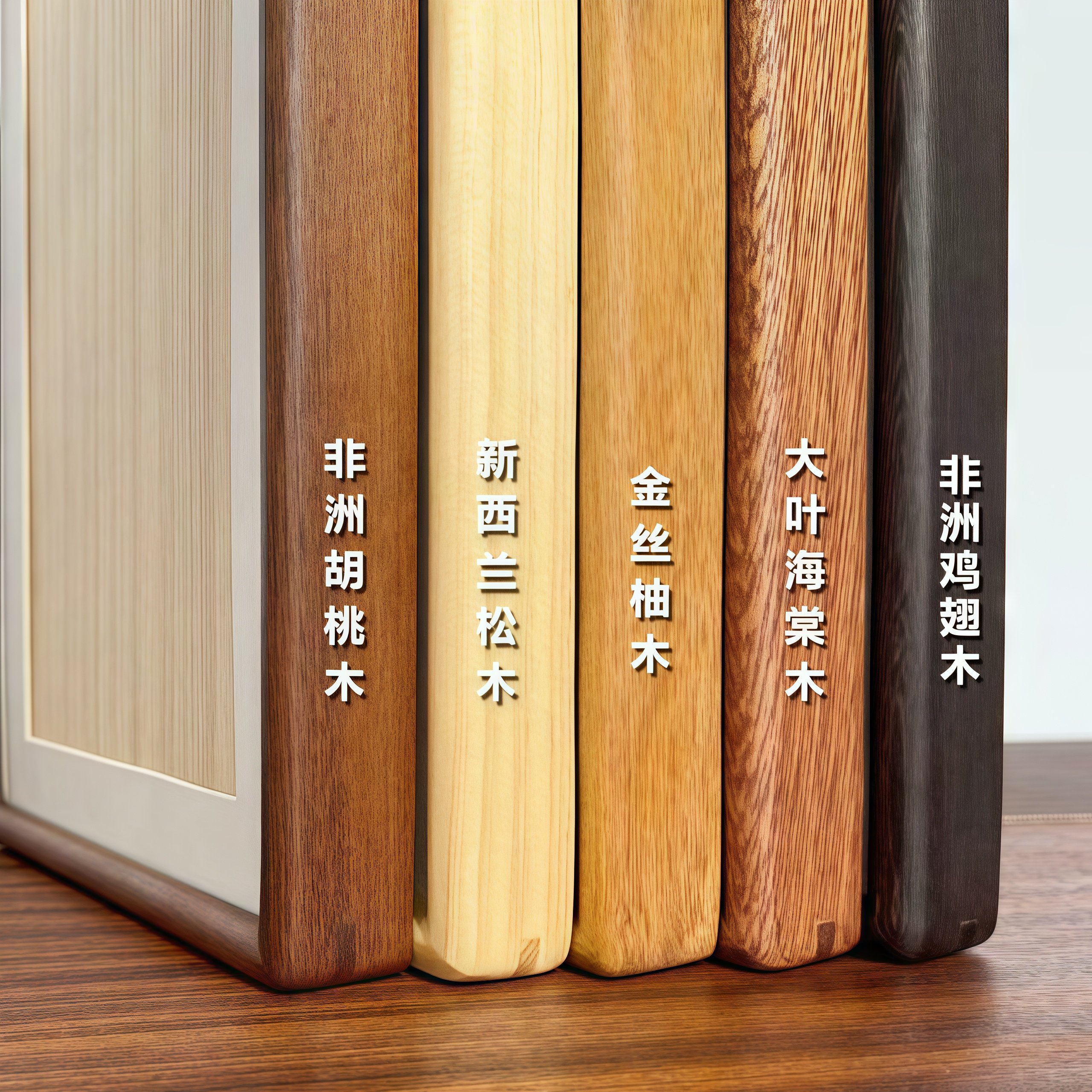 实木画框榫卯圆角黑胡桃木中式字画装裱定制相框国画挂墙正方形图片