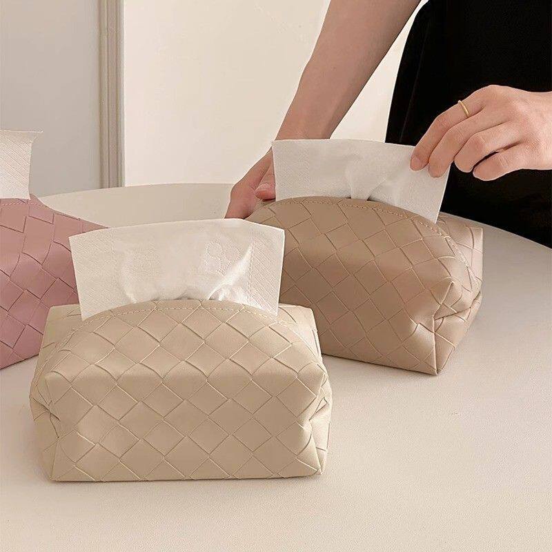 新款ins风卧室床头抽纸盒简约现代厨房客厅卫生间纸巾盒收纳