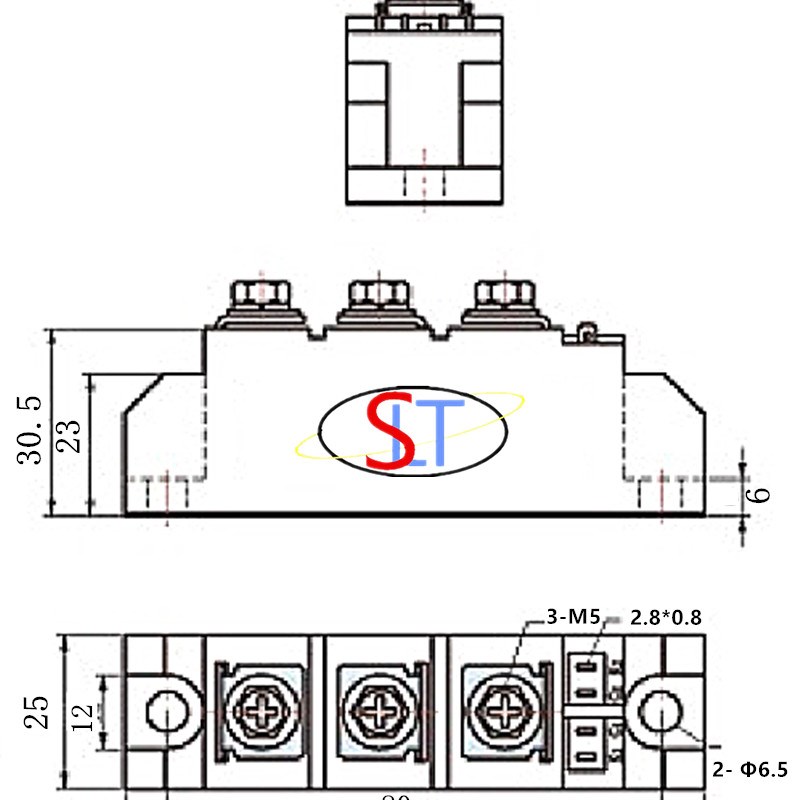 可控硅90A 1600V MTC90-16 MTC90A1600V晶闸管模块 MTC90控制器