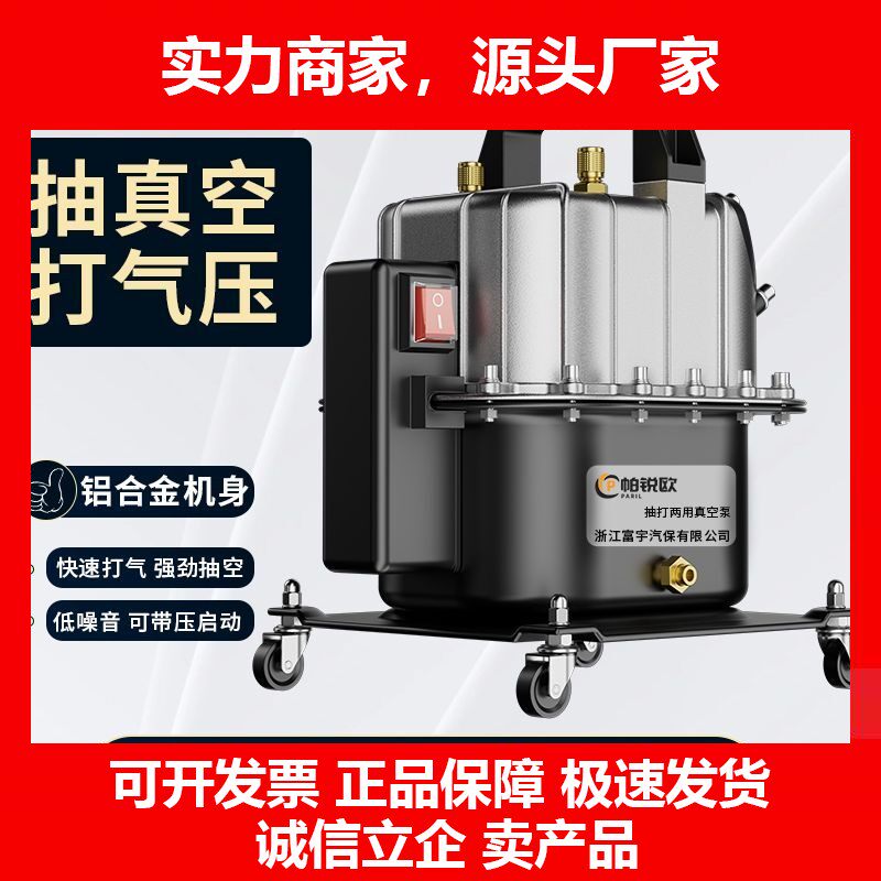 德国十大品牌汽车空调抽真空泵冰箱维修工具轮胎打气制冷剂加注抽