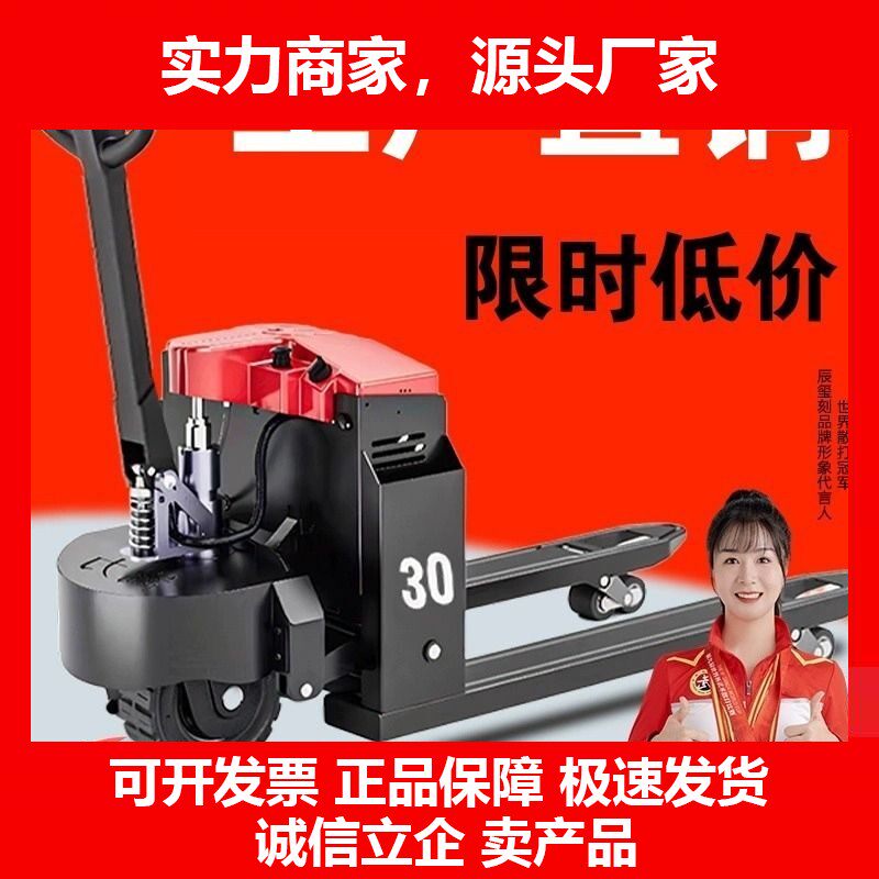 德国十大品牌电动叉车搬运车3吨全半自动升降越野液压装卸盘爬坡