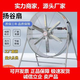 德国十大品牌养殖场专用降温扇大功率风扇纯铜厂房强风岗位风机换