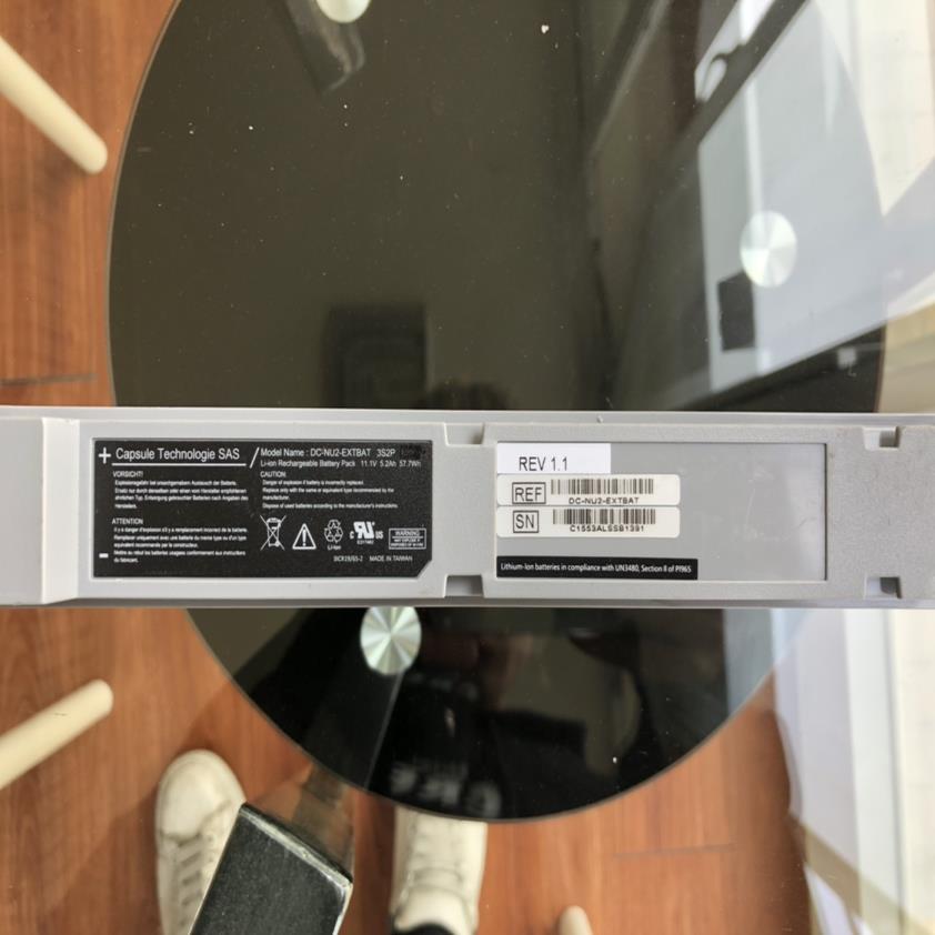 原装CAPSULE生命体征仪专用电池DC-NU2-EXTBAT 111V 52Ah577Wh