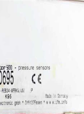 （议价）M MO0695 易福门全新压力传感器