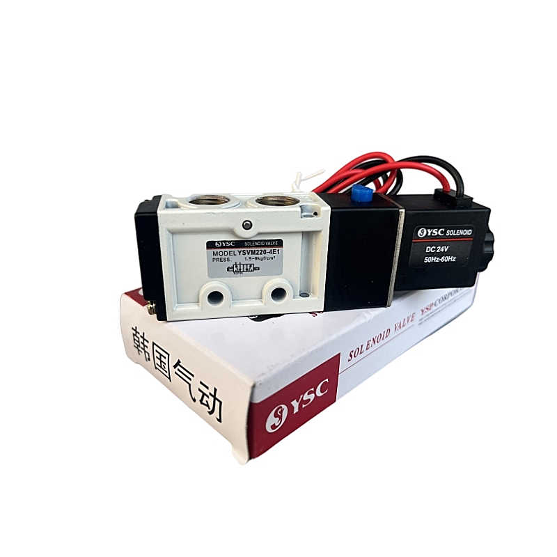 YSC电磁阀YSVM220-4E1 YSVM220-4E2C YSVM110-4E1接线盒式AC220V