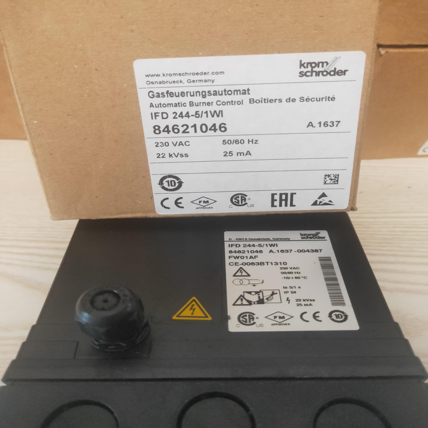 IFD244-5/1WI点火控制器霍科德供应(崽崽配件）