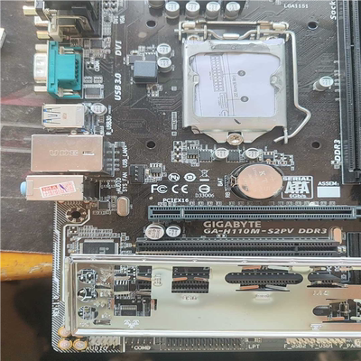 【顺庆】ga-h110m-s2pv ddr3主板 版本RVE:1【议价】