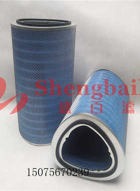 P034301-016-436 集尘器滤筒三角形阻燃除尘滤芯P303040