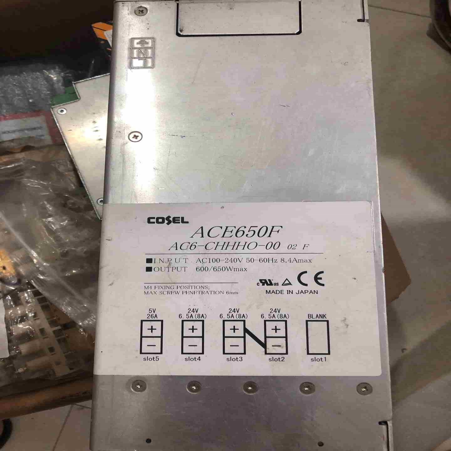 COSEL科索 ACE650F AC6-CHHHO-00日议价