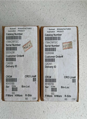 议~AB模块1794-ACNR15原装99新带包装，功能包好，无