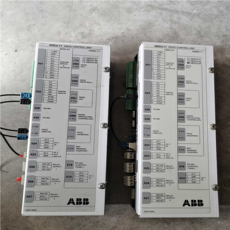 ABB    NDCU-11，NIOC-01，NAMC-（憨憨电子）