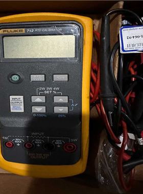 准新，福禄克712过程校准仪，包装表笔都在(崽崽配件）