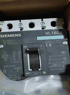 3VL1708-1DA33-0AA0断路器VL160X议价