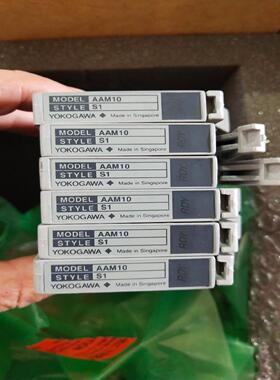 横河DCS卡件AAM10 一共有6片包好，实物图拍摄，成色外~议价