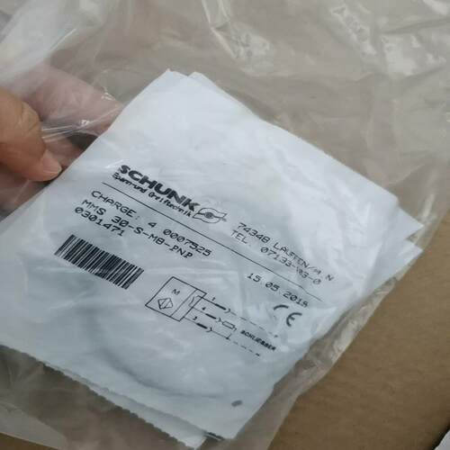 议~SCHUNK雄克MMS 30-S-M8-PNP接近开关传感器
