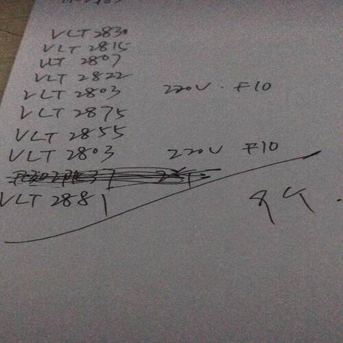 议~VLT2803 VLT2830 VLT2822VLT28