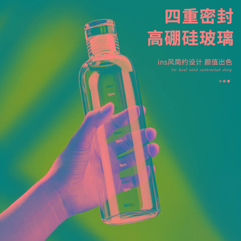 玻璃酒瓶空瓶密封高档泡酒瓶子专用分装储酒器小口装酒白酒瓶容器