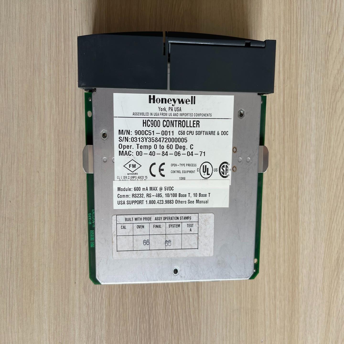 霍尼韦尔PLC模块900C51-0001 900C51-00议价