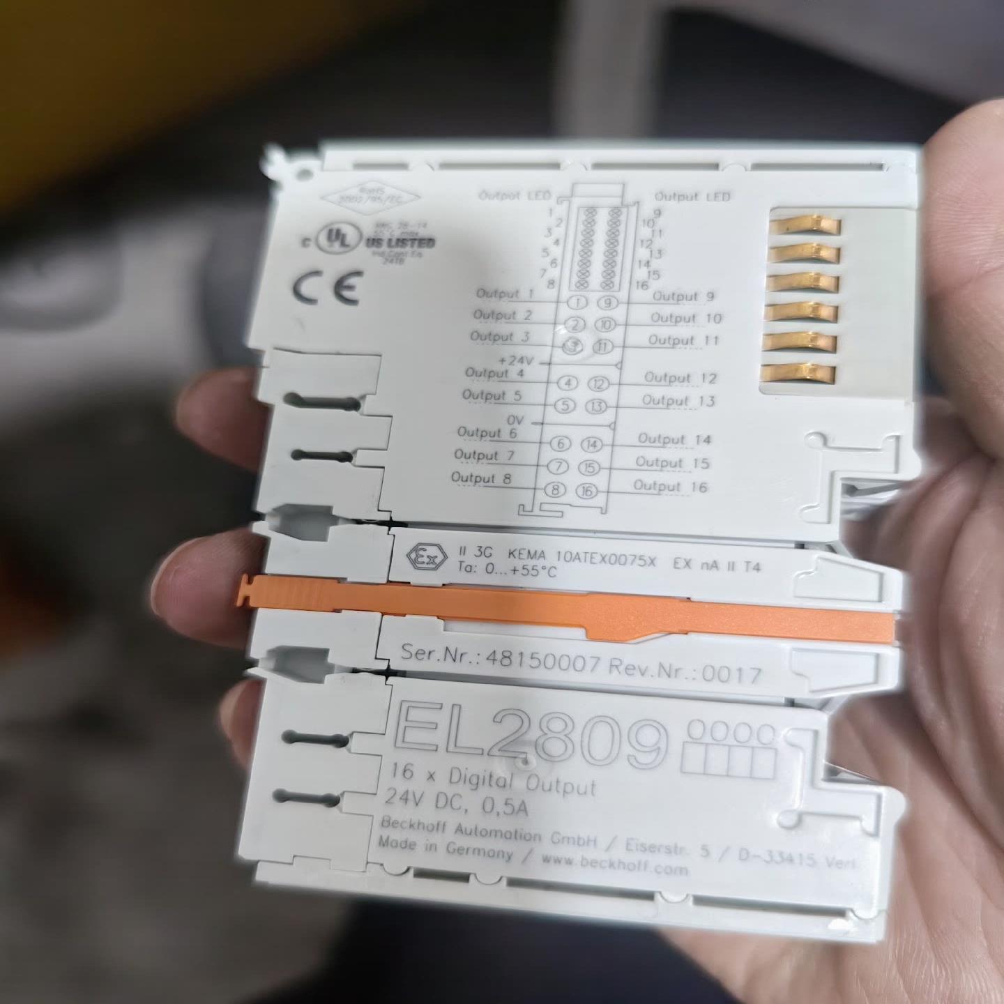 BECKHOFF模块 EL2809 库存的(崽崽配件）
