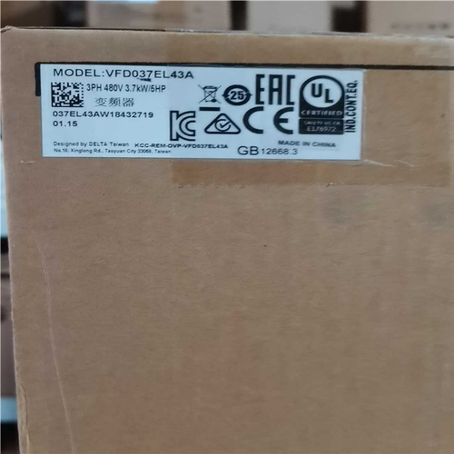 台达变频器VFD037EL43A VFD022EL43A 全~议价