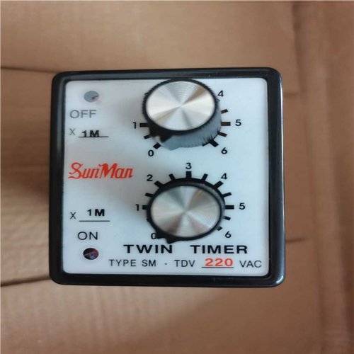 SM-TDV SM-TDV 220V TWIN TIMER SMTDV SUNMAN 太阳人计时器 6M6M