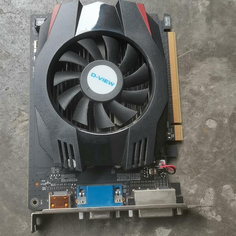 拆机卡GT710 黄金版 2G D3显卡 实物拍摄功能议价