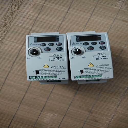 (背呗机械)台达变频器750W单相输入VFD007L21A提