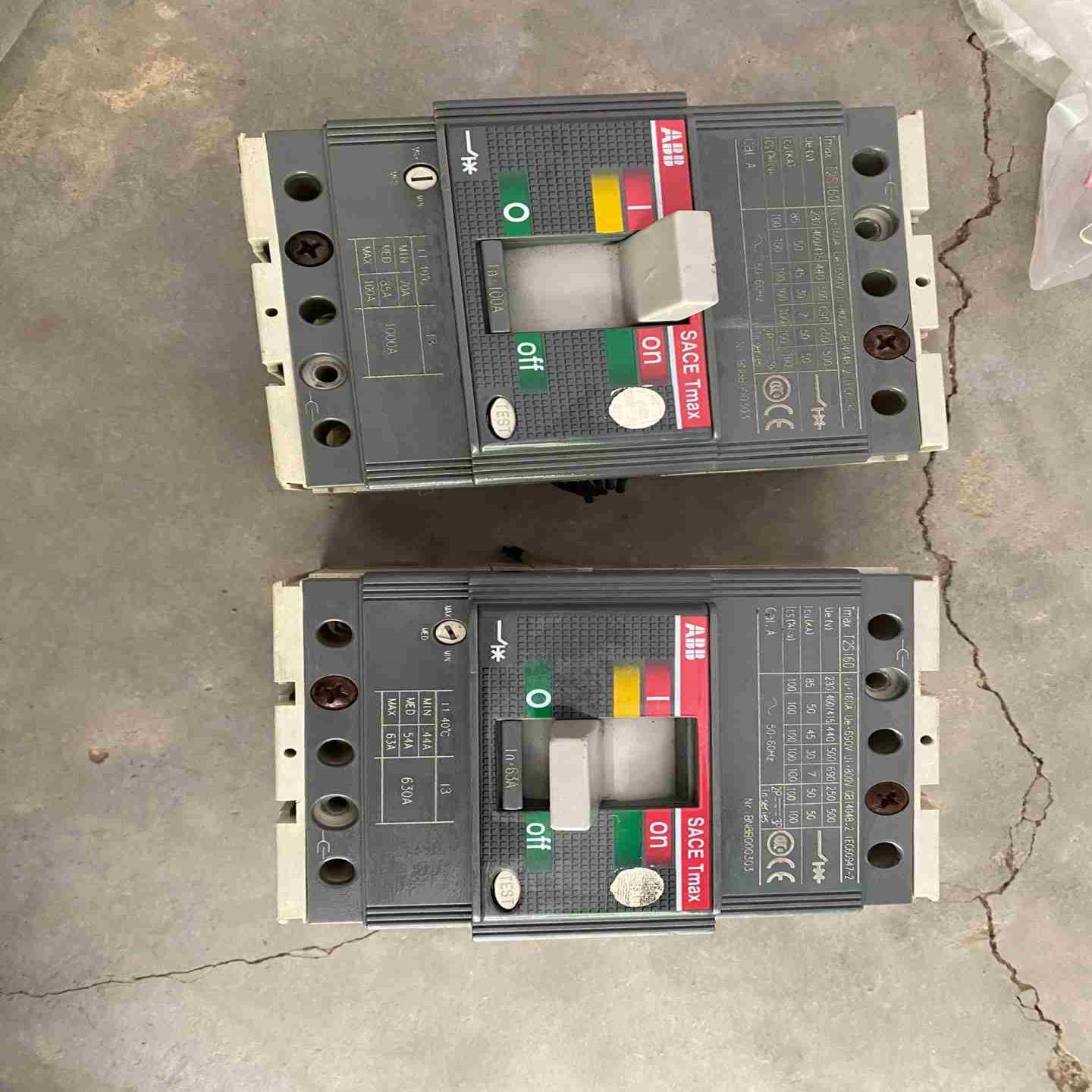询价~T2s160/63A/100A/3P ABB塑壳断路器T2S