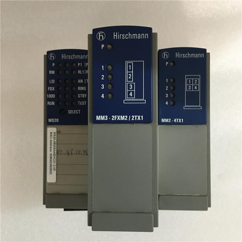 赫斯曼交换机模块Hirschmann MM3-2FXM22TX1 MM2-4X1 MS20 议价