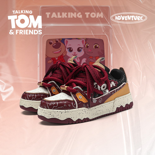 汤姆猫时尚休闲鞋厚底增高板鞋