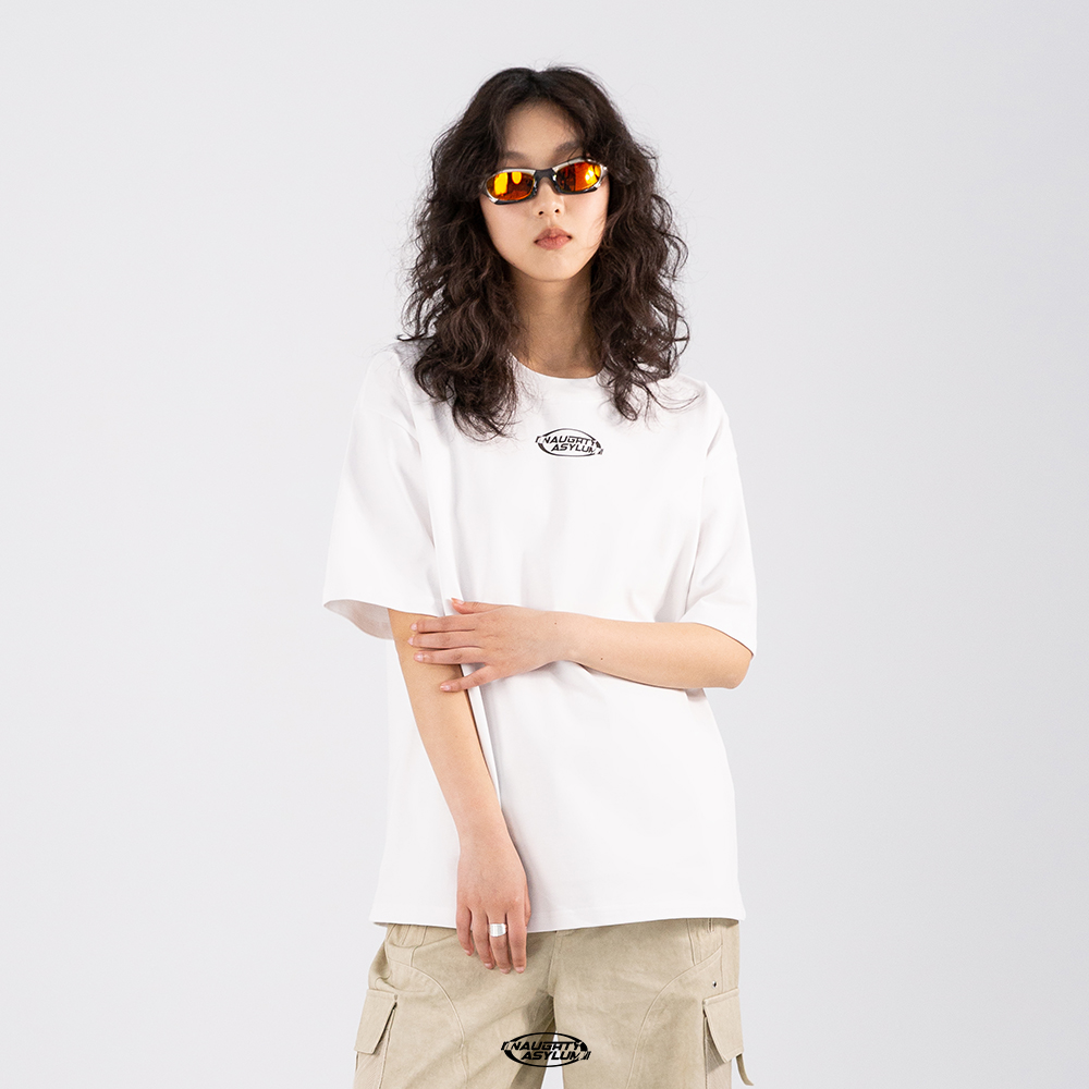 百搭重磅印花纯棉短袖中性