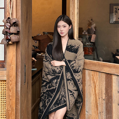 新中式披肩女外搭2025年新款披风