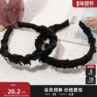 三福摩登带齿头箍单个 气质时尚发饰配饰发箍装饰头饰847987