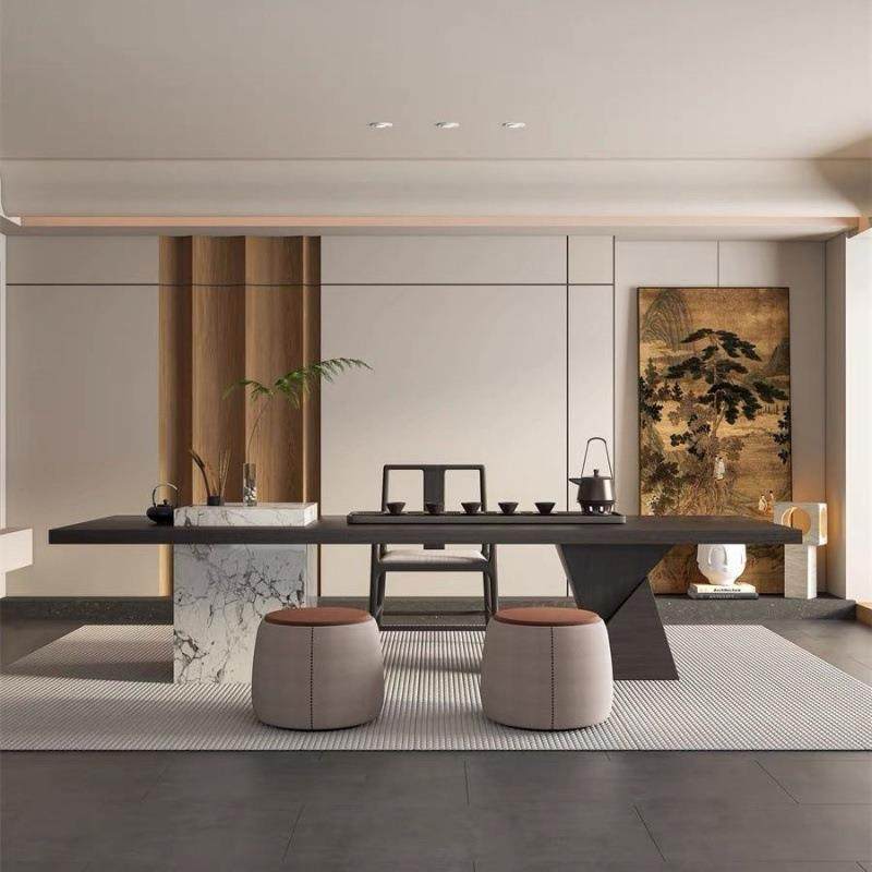 岩板新中式实木茶桌桌椅组合一体现代轻奢简约办公室泡茶茶台客厅,鲜花速递/花卉仿真/绿植园艺,割草机/草坪机,淘宝优惠券,粉丝福利购,淘宝优惠卷