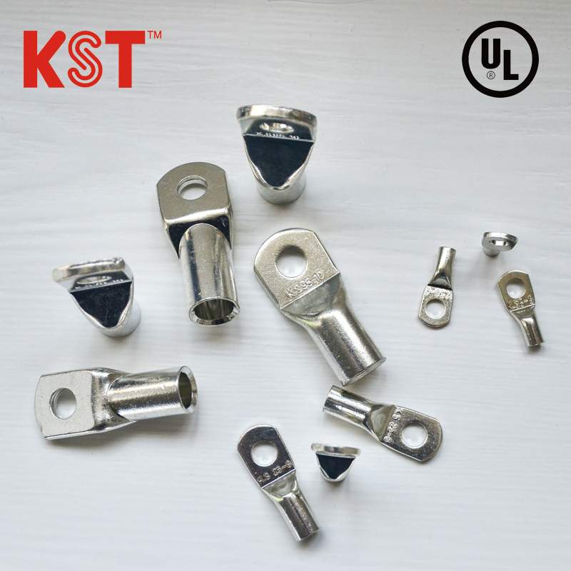 KST-TLK95-6/8/10/12/16全系列无窥口大电流镀锡紫铜冷压端子接头