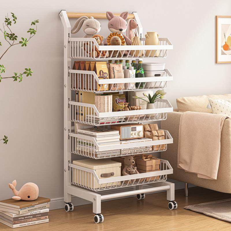可移动书架置物架家用客厅收纳架落地多层带轮小推车卧室简易书柜,鲜花速递/花卉仿真/绿植园艺,割草机/草坪机,淘宝优惠券,粉丝福利购,淘宝优惠卷