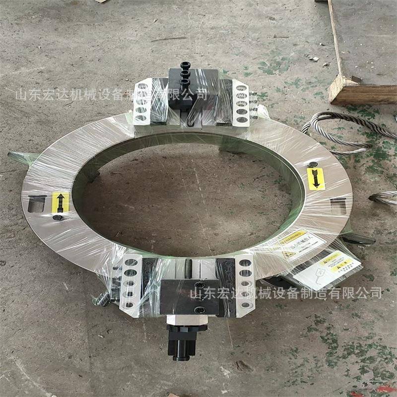 内涨式管子管道弯头坡口机小型数控圆弧卧式倒角磨口机各类管道用