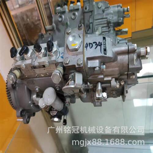 加藤HD512-3HD512-2神钢SK120-6SK100-64D34发动机柴油泵总成