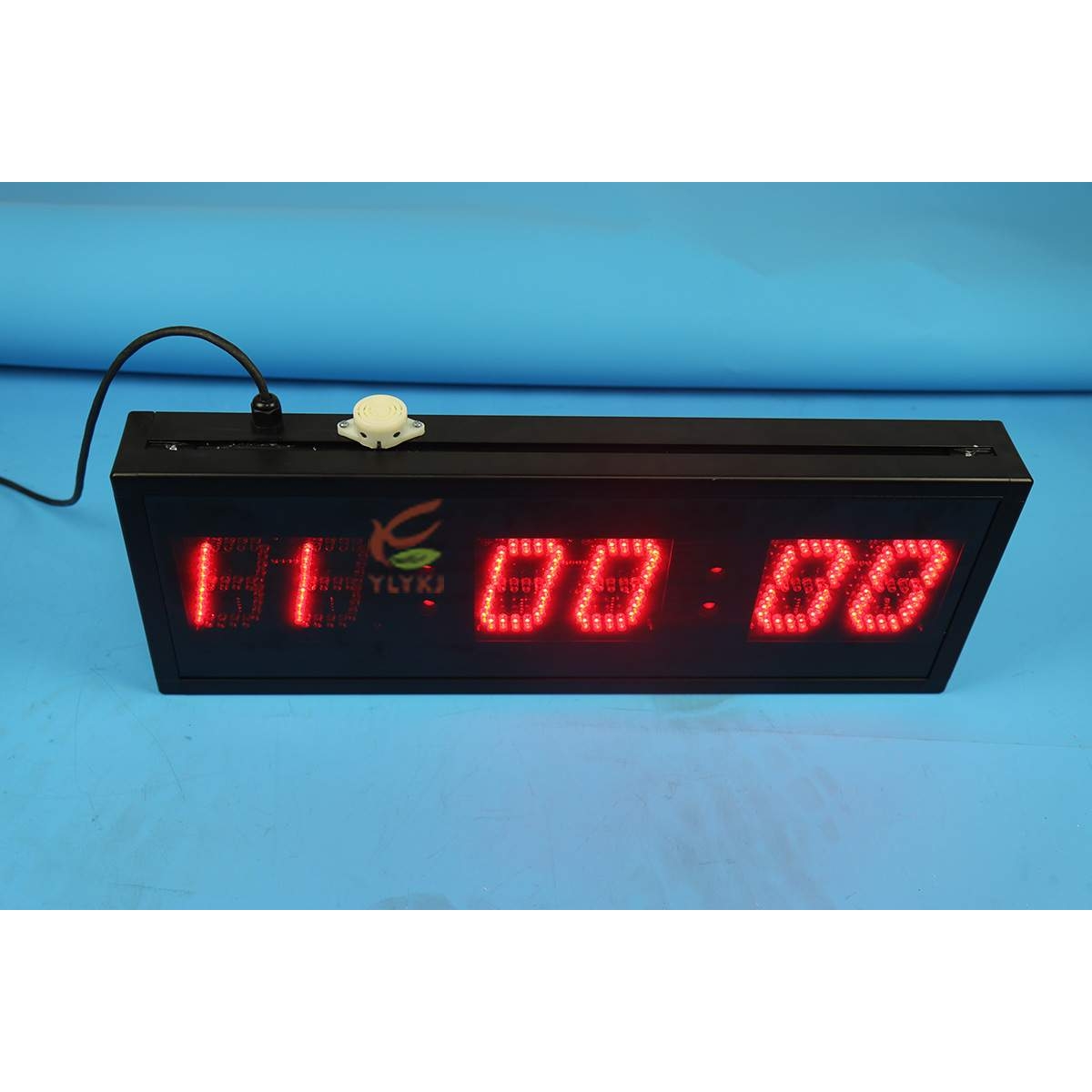 led显示屏数码管显示屏万年历时钟屏 时钟屏 正计时看板 计时屏