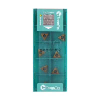 韩国特固克 Taegutec数控刀片 TCMT090204-PC TT9080 加工不锈钢