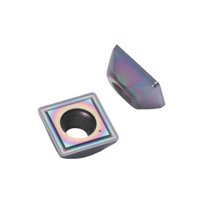 数控七彩倒角刀片定点钻SPGX060204-DG定心090408/110408淬火钢