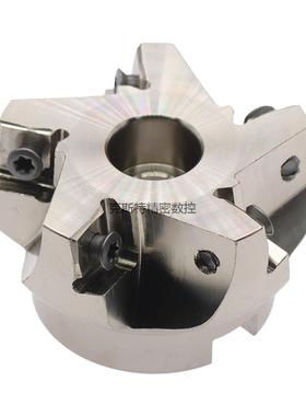 88度快进给铣刀盘MFB288大切深重切削铣平面开粗SNGX1205铣刀片