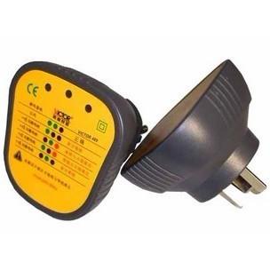 胜利 VC469插座测试仪 插座安全测试器 漏电开关测试 验电器