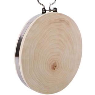 银杏木砧板加厚菜墩实木圆形肉墩白果树切菜板整