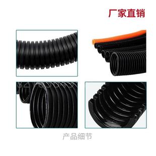 15.8 速發(fā) 塑料閉口波紋軟管PE加厚穿線電纜保護(hù)管耐溫AD10