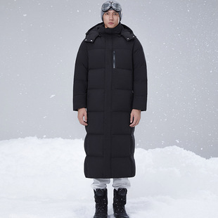 东北羽绒服哈尔滨防寒服零下40度抗寒极寒男女冬长款加厚超厚外套