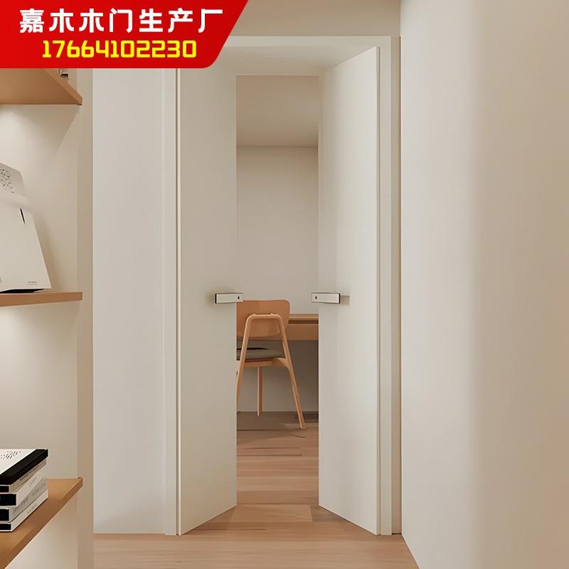 双开门小门洞房门卧室1米室内门中古网红平开门小户型极窄对开门